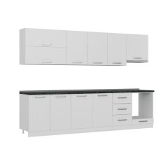 Minar 300 Cm Mutfak Dolabı Beyaz 300-B9