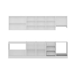 Minar 300 Cm Mutfak Dolabı Beyaz 300-B9