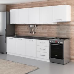 Minar 300 Cm Mutfak Dolabı Beyaz 300-B11