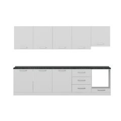 Minar 300 Cm Mutfak Dolabı Beyaz 300-B12