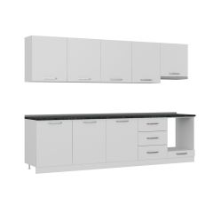 Minar 300 Cm Mutfak Dolabı Beyaz 300-B12