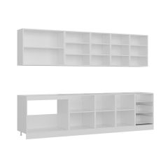 Minar 300 Cm Mutfak Dolabı Beyaz Dore 300-D1