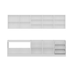 Minar 300 Cm Mutfak Dolabı Beyaz Dore 300-D3