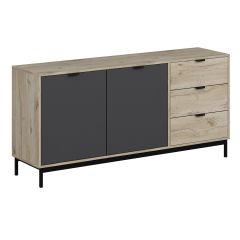 Esta Konsol 180 Cm - Senza/Antrasit