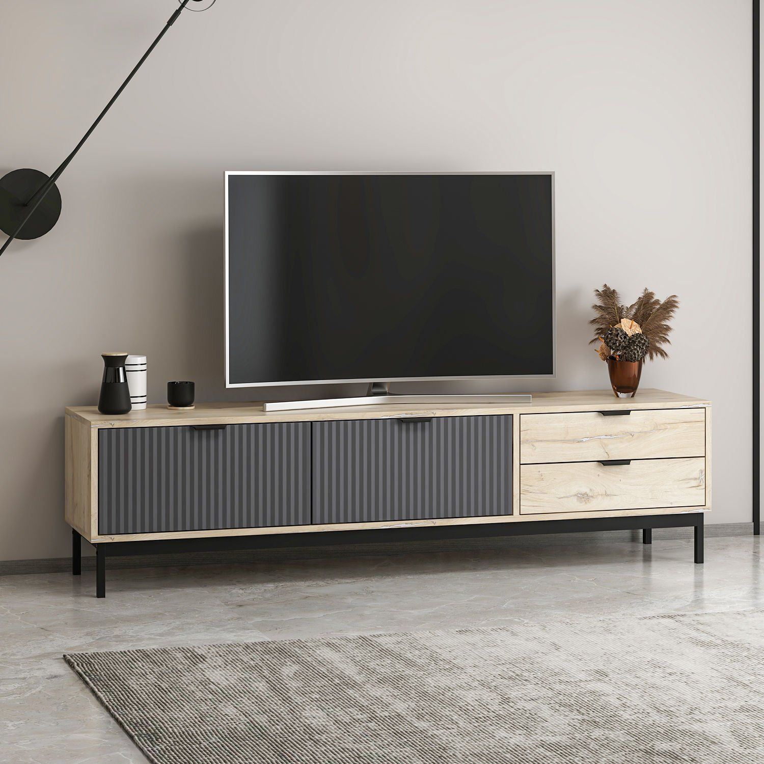 Esta Tv Ünitesi - Senza/Antrasit