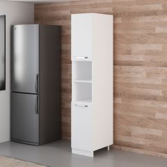 Minar 40 Cm Mutfak Boy Dolabı - Beyaz D40-B2