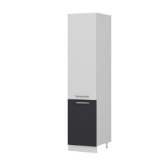 Minar 50 Cm Mutfak Boy Dolabı - Beyaz/Antrasit D50-A1