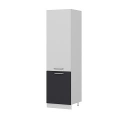 Minar 60 Cm Mutfak Boy Dolabı - Beyaz/Antrasit D60-A1